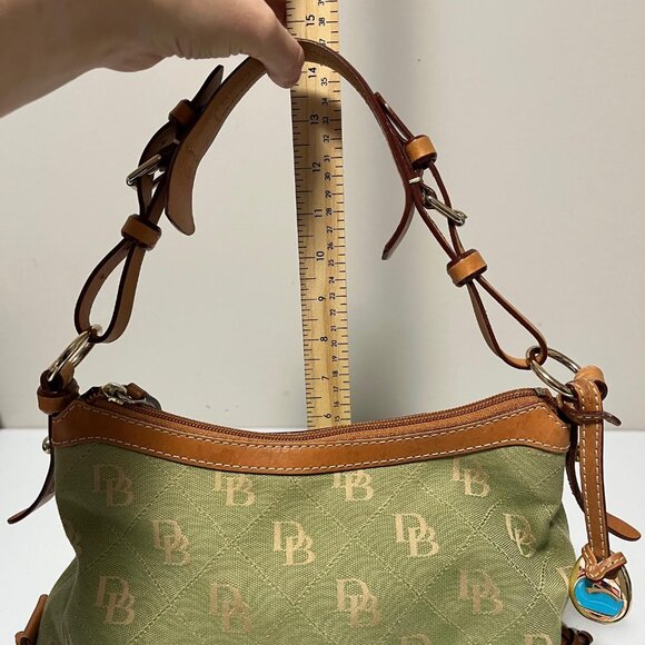 Dooney & Bourke Monogram Satchel - Picture 3 of 14